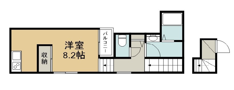 シャルム八乙女 間取り図