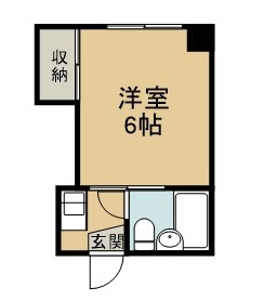 コーポ台原Ａ 間取り図