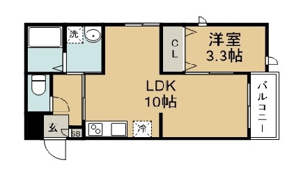 メゾン・ド・エスポワール宮千代 間取り図