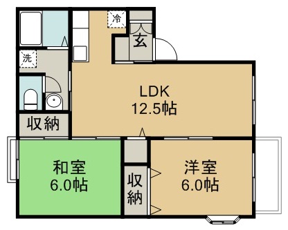 Ｂｒｉｏｔｅｒａｃｃｅ仙台吉成　Ａ棟 間取り図