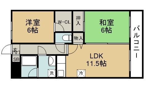 ファーストフィンガー 間取り図