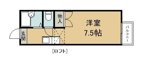 ハミングパークＢ２ 103号室 間取り