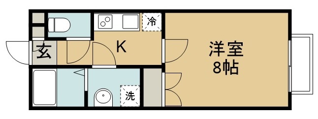 ブレインバレー宮千代 間取り図