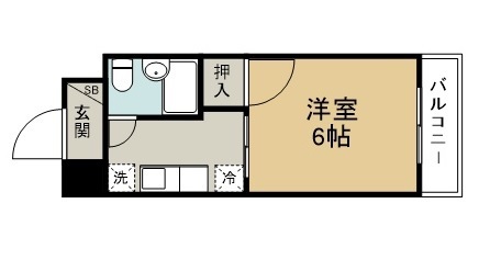 メゾングリーンロード 205号室 間取り