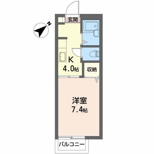 メゾン・ド・ケイ 間取り図