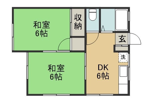 ネーブルハウス 101号室 間取り