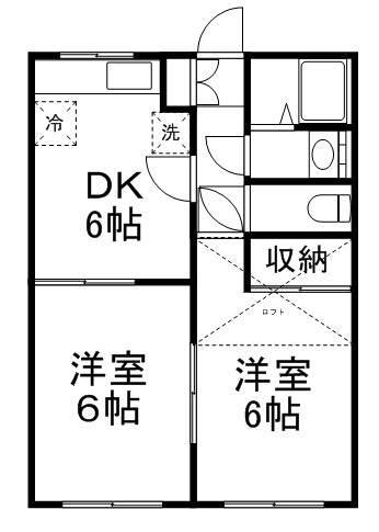 コーラル館 間取り図