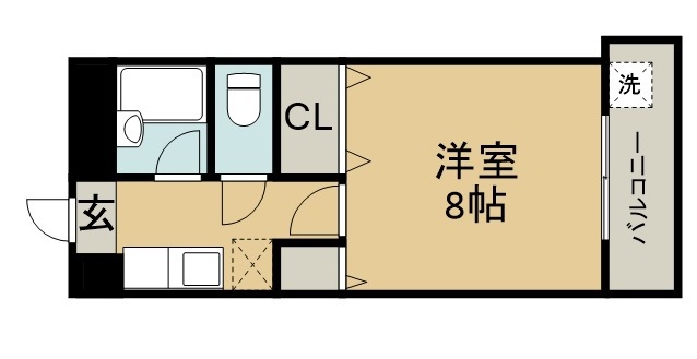 アーバンライフ柏木 間取り図