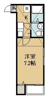 ＭＡＲＩＡＮＡⅠ 105号室 間取り