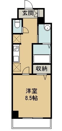アスコット新田東 間取り図