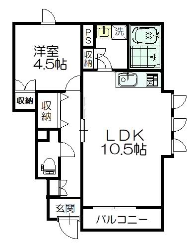 リーコーポ参番館 間取り図