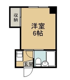コーポ台原Ａ棟 間取り図