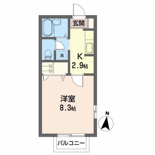 エスポワール長町南 間取り図