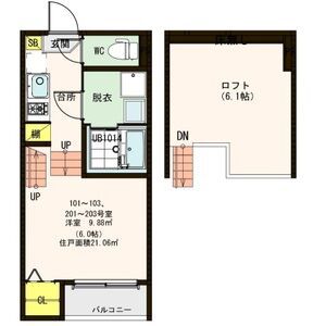 ソフィア長町 間取り図