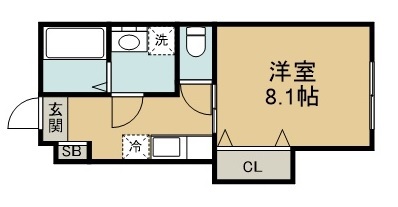 グリュックスハイム文化町Ⅱ 間取り図