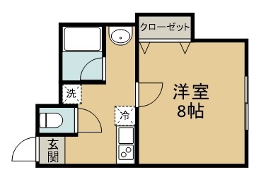 アスコット二軒茶屋 間取り図