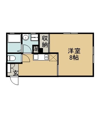 Ｌａｕｒｅｌ新寺 202号室 間取り