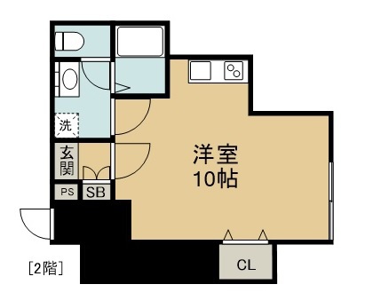クレアフォーチュン長町 間取り図