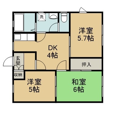 Ｍ・Ｎ小田原 101号室 間取り