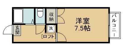 アーバン台原 203号室 間取り