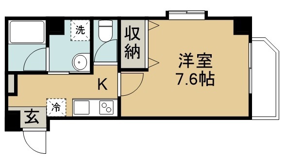 メゾンドポラリス． 間取り図