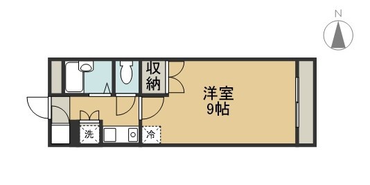 ウェルステージ木町通 間取り図