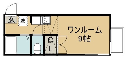 ハミングパークＡ 205号室 間取り