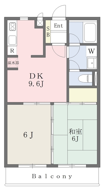 リヴ宮千代 間取り図