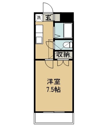 Ｋハウス参番館 間取り図