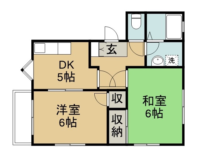 ＳＫＨ山手 202号室 間取り