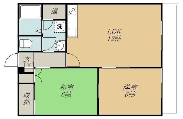 赤石マンション 間取り図