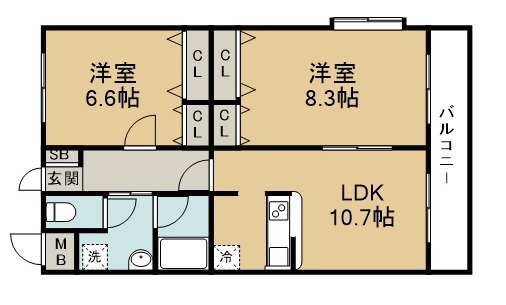 ドリーム１２ 間取り図