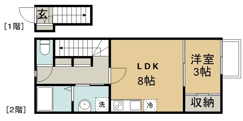 シルバーフォレスト 間取り図
