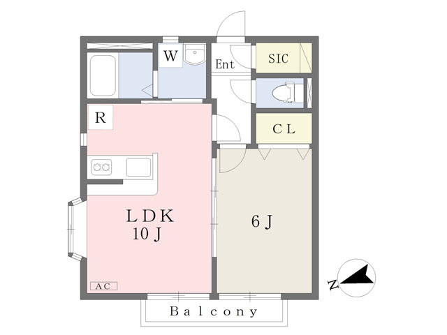 プラティーク・Ｋ 間取り図