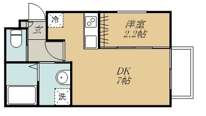 Ｆｏｒｅｓｔ　ＧａｒｄｅｎⅡ 間取り図