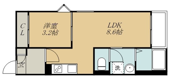 ＲＥＧＡＬＥＳＴくるみ 間取り図