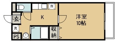 大行院丁スクエア 101号室 間取り