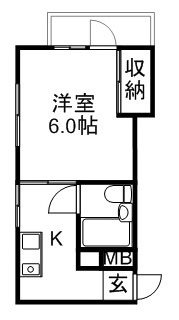 東邦ビル 306号室 間取り