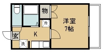 メゾン・ドゴール 303号室 間取り