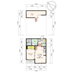 シャルムコーポ福田町 201号室 間取り