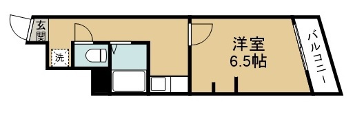 八乙女深松マンション 203号室 間取り