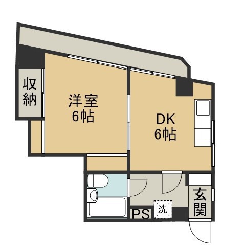 アールズ広瀬 間取り図