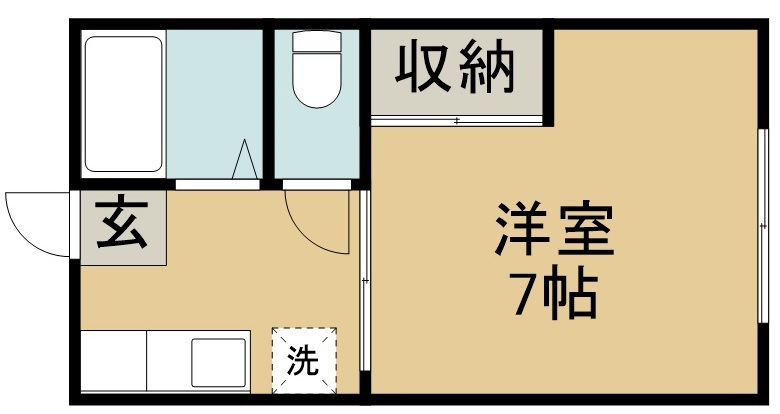 イン上杉 間取り図