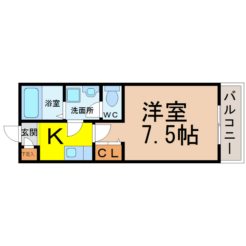 アマーレ松原 間取り