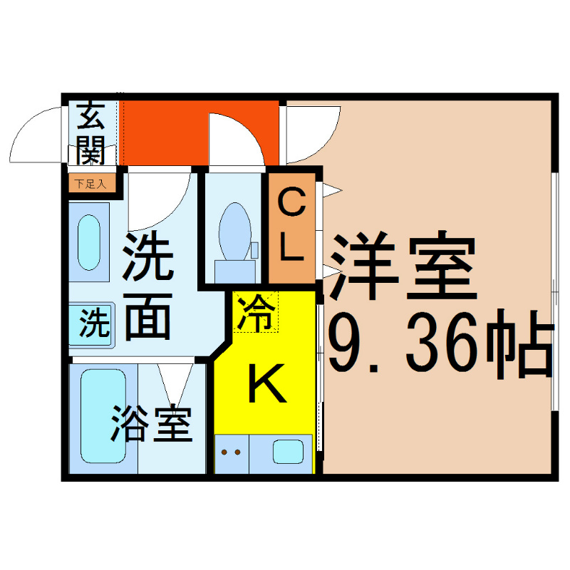 Ｂｒａｎｃｈｅ城西 間取り