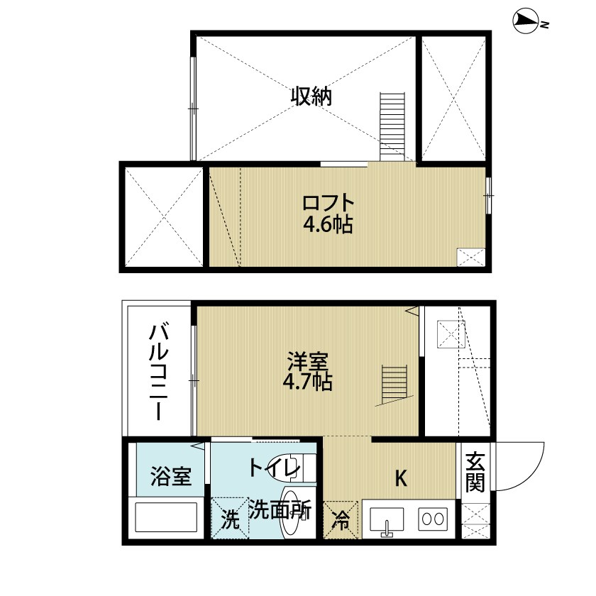 Ｄｏｌｃｅ（ドルチェ） 間取り