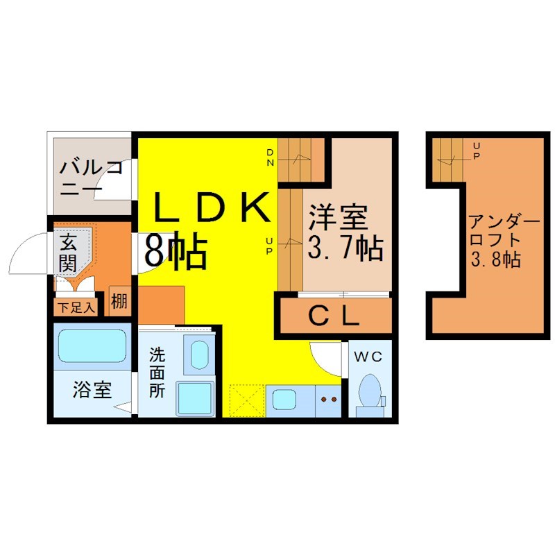 Ｎｅｘｔ　ＳｔａｇｅII 間取り