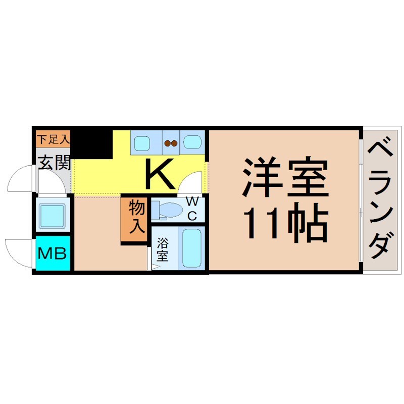 プリマヴェール名駅シュール 間取り