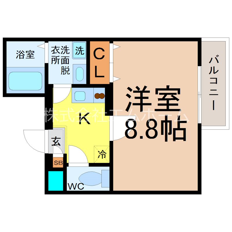 カーサ千年 間取り
