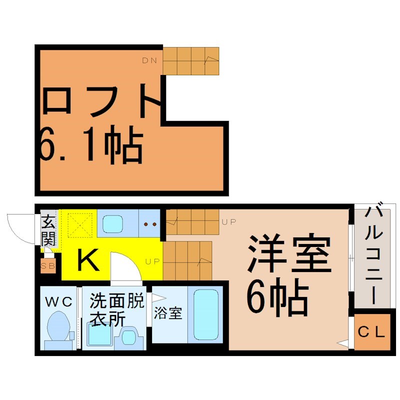 ＭｏｏｎＰａｒｋ千種（ムーンパーク千種） 間取り
